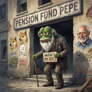 Telegram profile photo for pfp — pension fund pepe