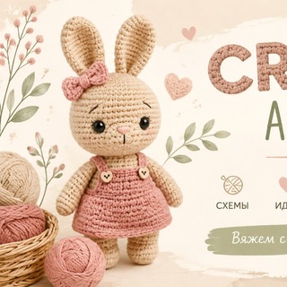 Telegram profile photo for CROCHET AMIGURUMI | PDF Patterns