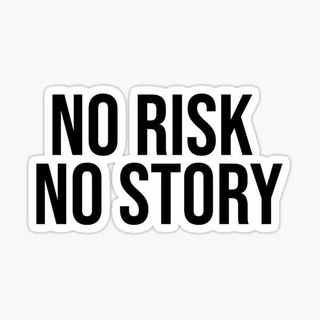 Telegram profile photo for No risk no story