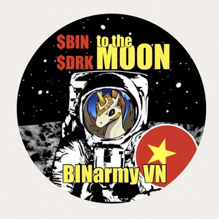 Telegram profile photo for 🔥 BINarmy VN - $BIN $DRK Moon 🚀🟡
