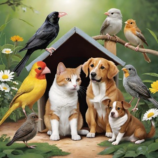 Telegram group profile photo for ЖИВОТНЫЕ ВОРОНЕЖ ЧАТ