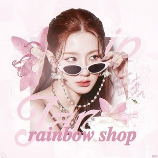 Telegram profile photo for Rainbow k-pop shop 🌈🌿