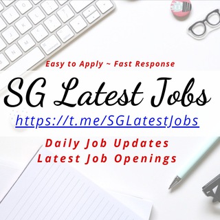 Telegram profile photo for SG Latest Jobs 📣📣📣