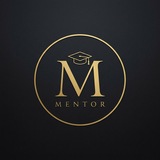 Telegram profile photo for MENTOR · Дипломы, курсовые, отчёты, статьи