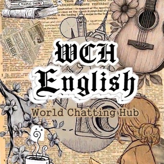 Telegram profile photo for English Chat Hub • WCH🍂🇵🇸