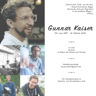 Telegram profile photo for Gunnar Kaiser