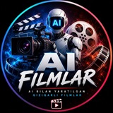 Telegram profile photo for AI filmlar