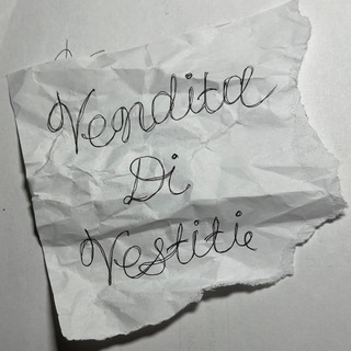 Telegram profile photo for vendita di vestiti
