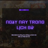 Telegram profile photo for Ngày nay trong Lịch sử 🇻🇳