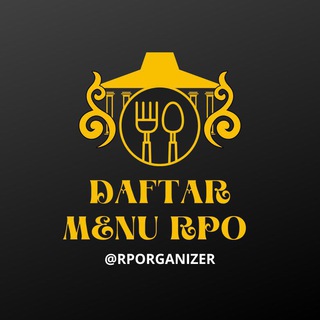 Telegram profile photo for DAFTAR MENU RPO