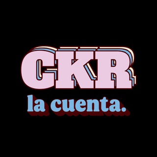 Telegram profile photo for CKR • La CUENTA 📓