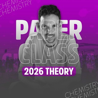 Telegram profile photo for 2026 PAPER CLASS - CHAT GROUP - CHEMISTRY