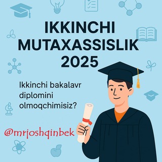 Telegram profile photo for 2-mutaxassislik | Ikkinchi mutahassislik