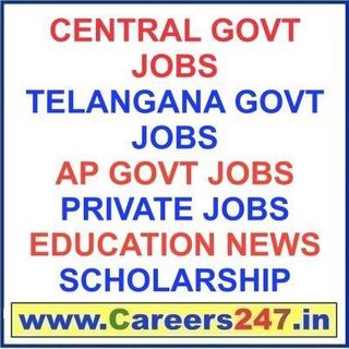 Telegram profile photo for Careers247.in Jobs & Education News