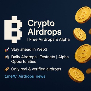 Telegram profile photo for Crypto airdrops