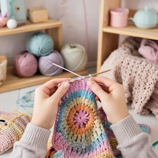 Telegram profile photo for Вяжем вместе | Crochet patterns