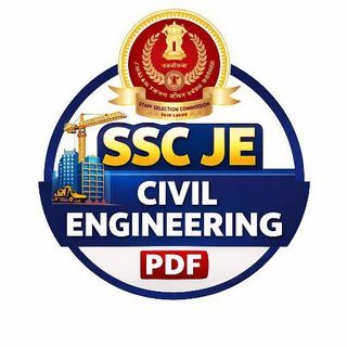 Telegram profile photo for SSC JE CIVIL ENGINEERING PDF| SSC JE 2026 CIVIL ENGINEERING