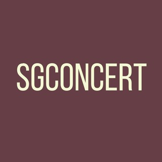 Telegram profile photo for sgConcert