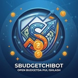 Telegram profile photo for SbudgetchiBot Tolovlar kanali