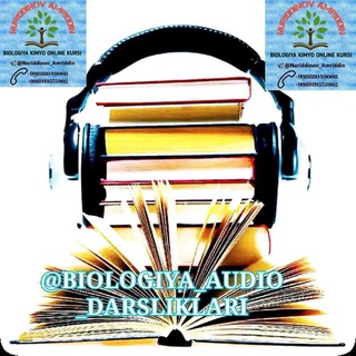 Telegram profile photo for BIOLOGIYA AUDIO 🎙🎧 || NURIDDINOV AMRIDDIN