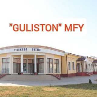 Telegram profile photo for "GULISTON" mahallasi