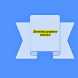 Telegram profile photo for Essential academy tutorials