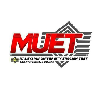 Telegram profile photo for MUET Session 3 2024- Channel rasmi oleh Majlis Peperiksaan Malaysia