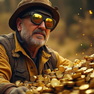 Telegram profile photo for 100x Bounty Hunter🎲MEME KING💰