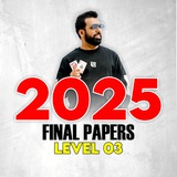 Telegram profile photo for 2025 FINAL PAPERS | Mahen Jecob