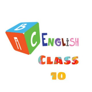 Telegram profile photo for Class 10 English Notes
