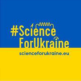 Telegram profile photo for #ScienceForUkraine
