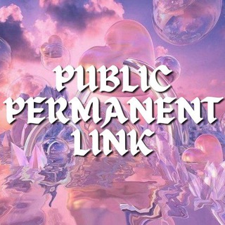 Telegram group profile photo for PUBLIC PERMANENT LINK / INFO