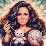 Telegram profile photo for Вязаные игрушки | Дарька Неустроева