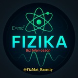 Telegram profile photo for FIZIKA | Biz bilan osson📚