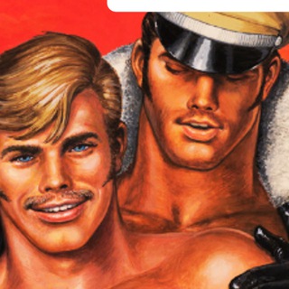 Telegram profile photo for Tom of Finland Fans. Iconic LGBTQ, The Art of Gay Style Channel,