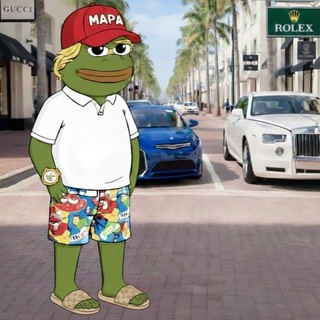 Telegram profile photo for Pepe Palm Beach $PPB