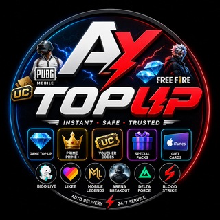 Telegram profile photo for AY TOPUP OFFICIAL