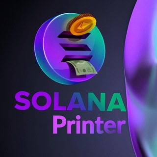 Telegram profile photo for Solana Printer portal