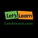 Telegram profile photo for Let's Learnn