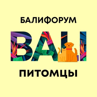 Telegram profile photo for Бали Чат Питомцы | БалиФорум