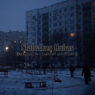 Telegram group profile photo for 🌆Slabotkes Hub*as🌆
