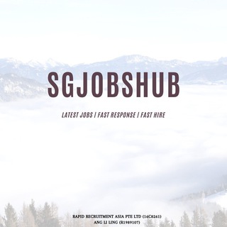 Telegram profile photo for SGJOBSHUB 🏪