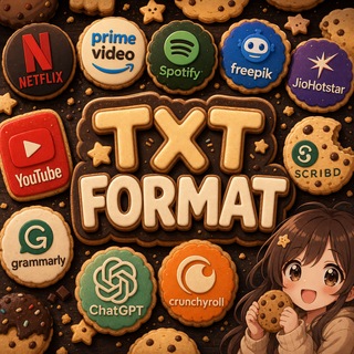 Telegram profile photo for TXT FORMATS