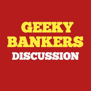 Telegram profile photo for GEEKY BANKERS DISCUSSION