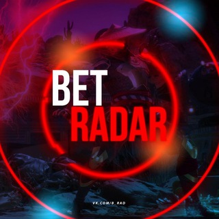 Telegram profile photo for BET RADAR. Ставки на Мортал Комбат и Реал Спорт