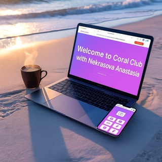 Telegram profile photo for 💎CORAL KEMENOVA | Продукт, результаты, красота