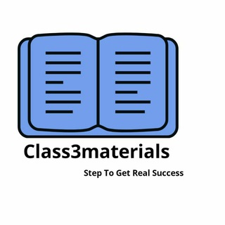 Telegram profile photo for class3materials
