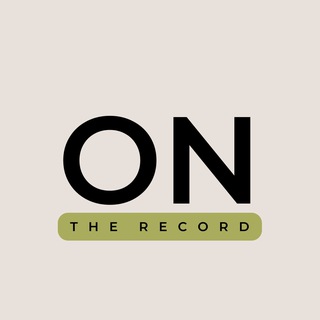 Telegram profile photo for on the record | media&culture