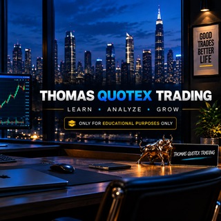 Telegram profile photo for Quotex Thomas Trading Signals๐งฟ๐ธ