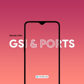 Telegram group profile photo for Realme 3 Pro | GSIs and Ports Discussion (But Discontinued)